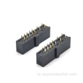 2.54mm 암 헤더 이중 행 스트레이트 22P